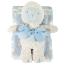 Blue Lamb Blanket Toy Set