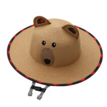 Bear Straw Hat 1