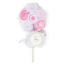 Pink Lollipop Washcloth 12 ct Set
