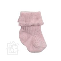 scottish yarn socks- soft pink
