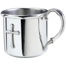 EASTON CROSS PEWTER BABY CUP