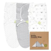 Nordic Soothe Swaddle Wraps 3 pk 1